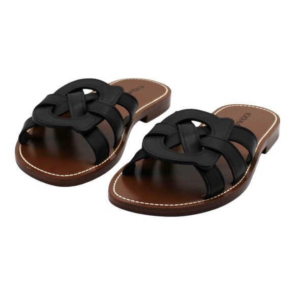 Coach Issa "C" Emblem Slide Sandals - Picture 4 of 9